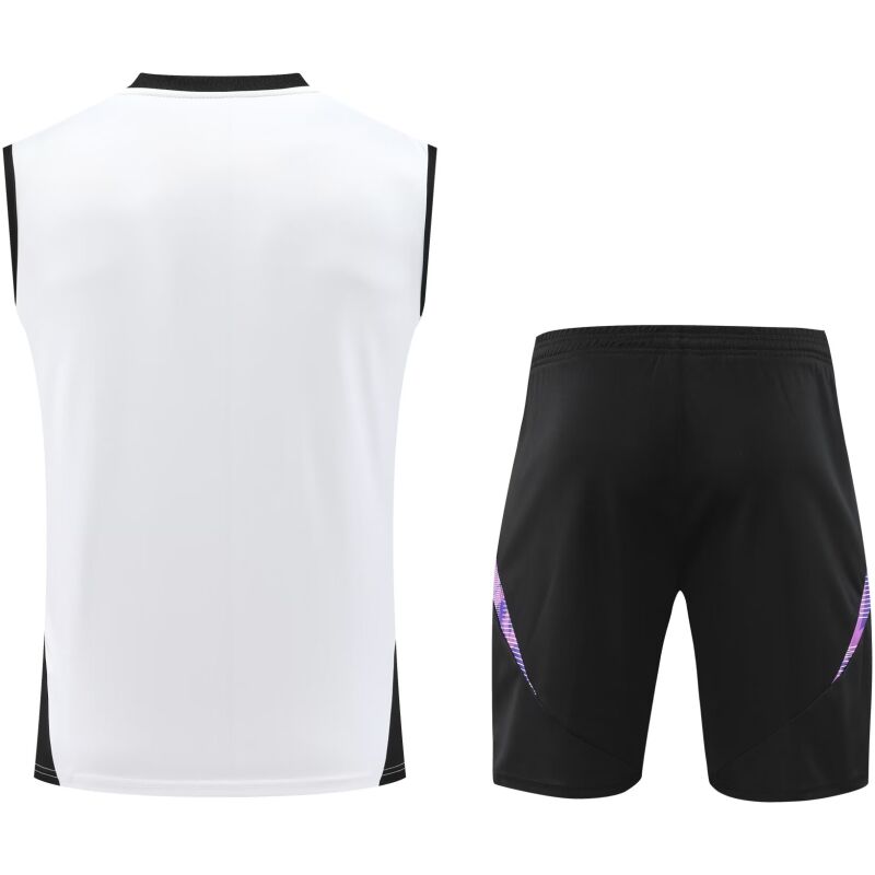 Mens Germany Short Training Suit White 2024
