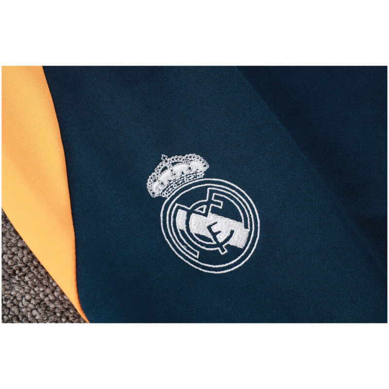 Mens Real Madrid Jacket + Pants Training Suit White 2024/25