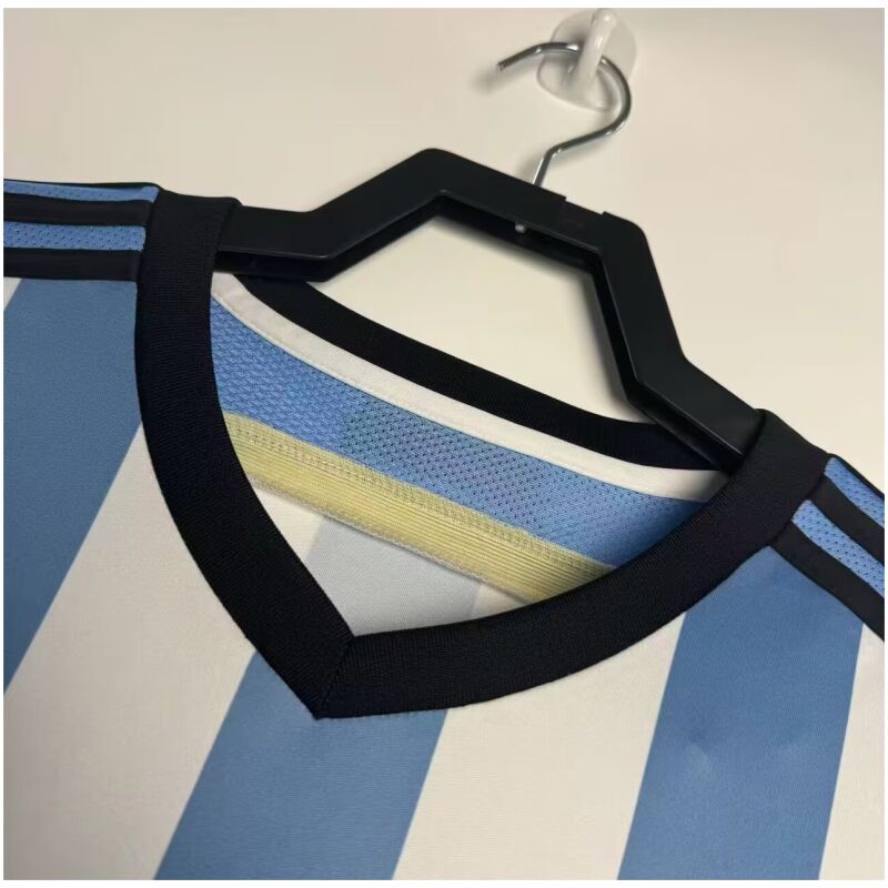 Mens Argentina Retro Home Jersey 2014