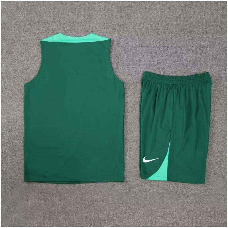 Mens Portugal Short Training Suit Green 2024