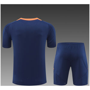 Kids Manchester United Short Training Suit Royal 2024/25
