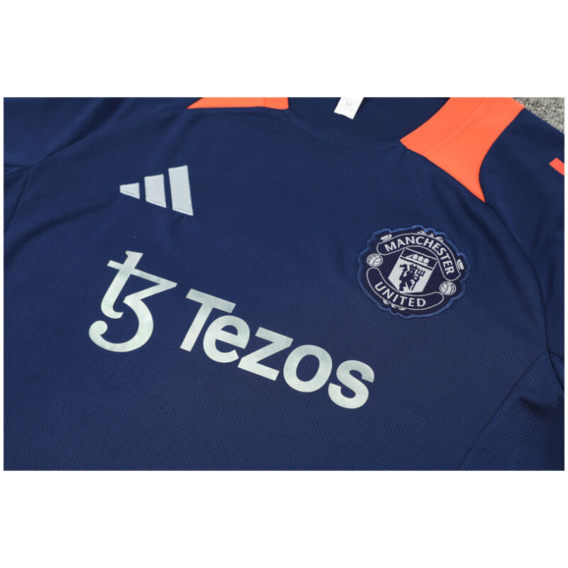 Mens Manchester United Short Training Suit Royal 2024/25