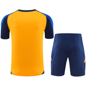 Mens Juventus Short Training Suit Orange 2024/25