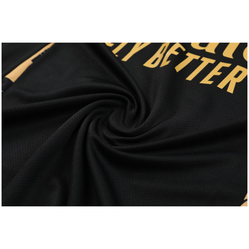Mens Real Madrid Short Training Suit Black 2024/25