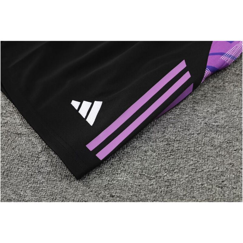 Mens Germany Short Training Suit Black 2024