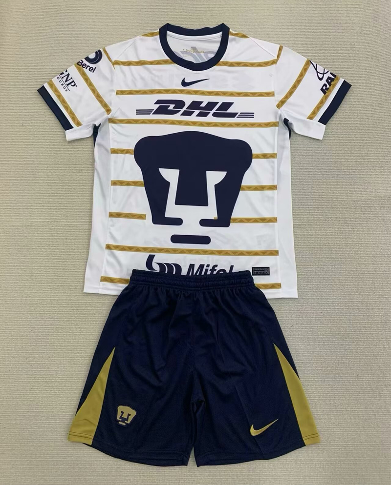 Kids Pumas UNAM Home Jersey 2024/25