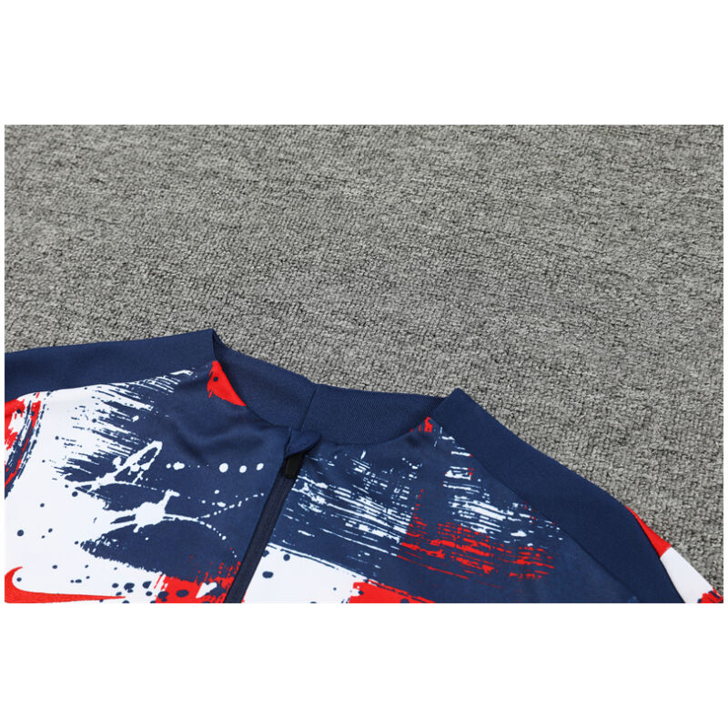 Mens PSG Training Suit Red – Blue 2024/25