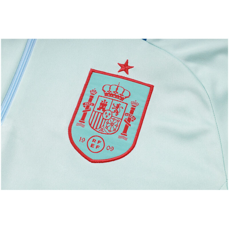 Mens Spain Training Suit Light Blue 2024/25