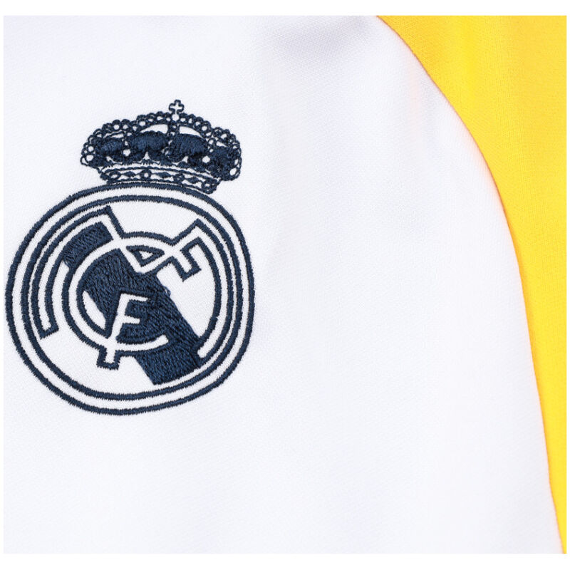 Mens Real Madrid Jacket + Pants Training Suit White 2024/25