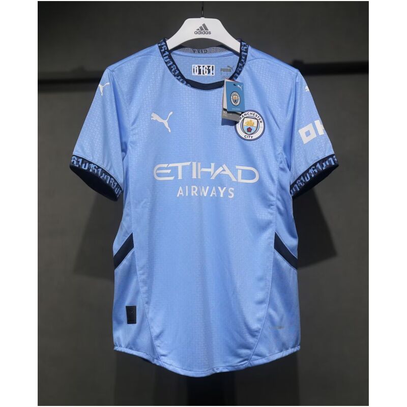 Mens Manchester City Home Authentic Jersey 2024/25 – Match