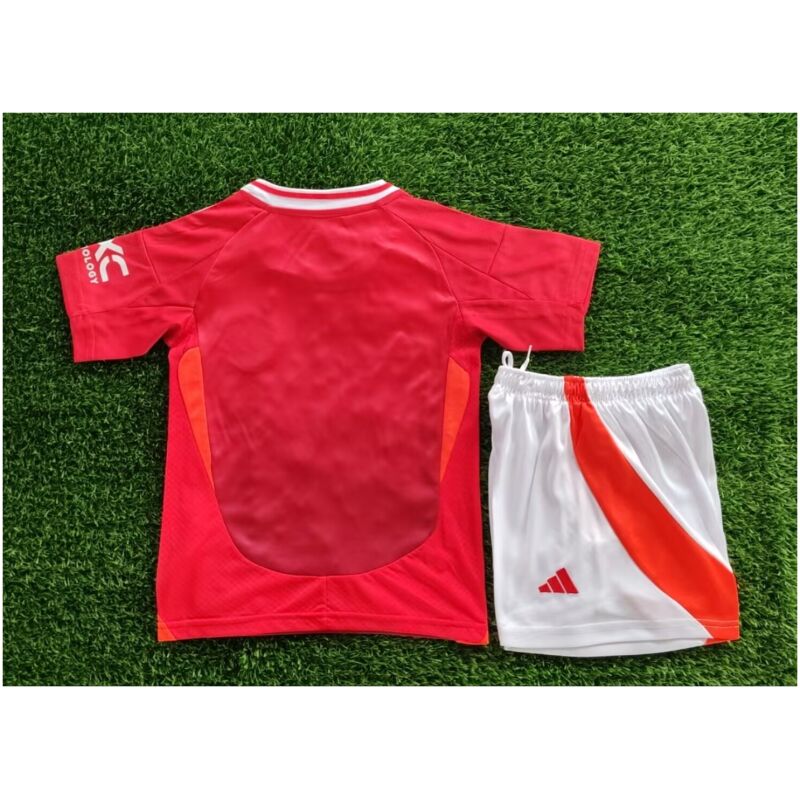 Kids Manchester United Home Jersey 2024/25