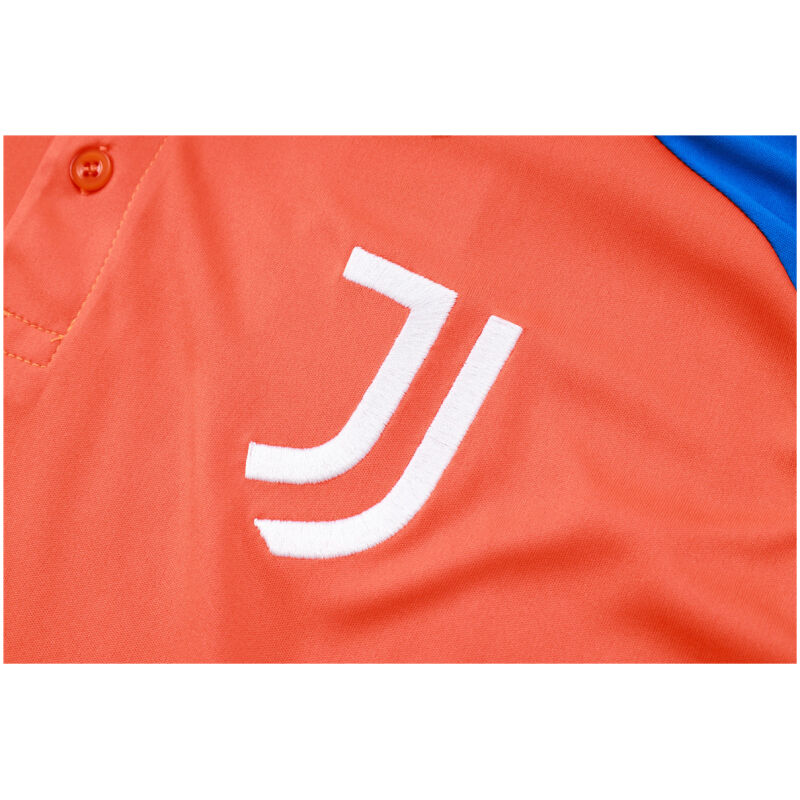 Mens Juventus Polo Shirt Orange 2024/25