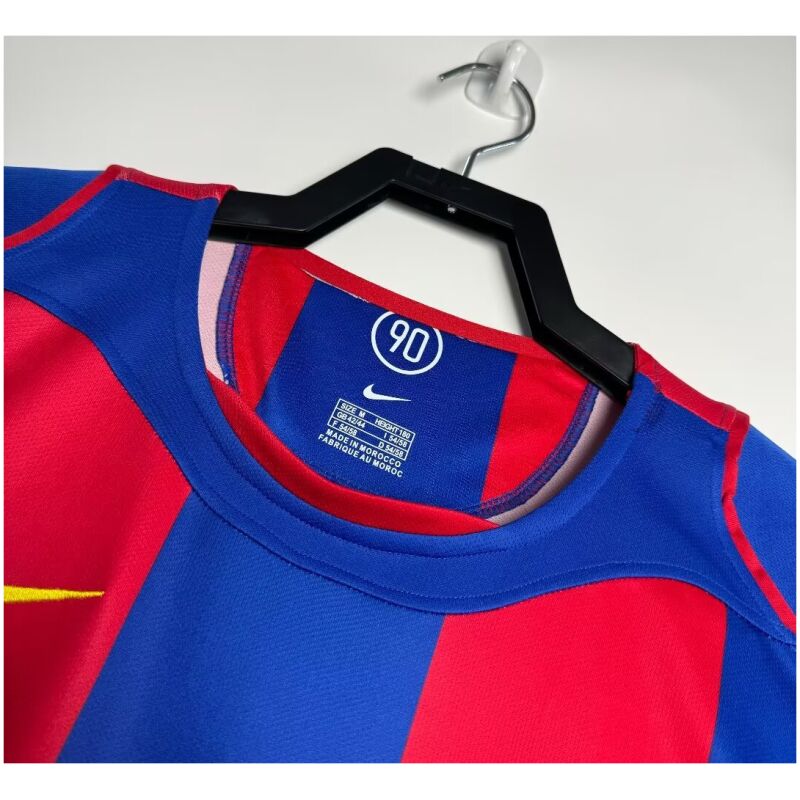 Mens Barcelona Retro Home Jersey 2004/05