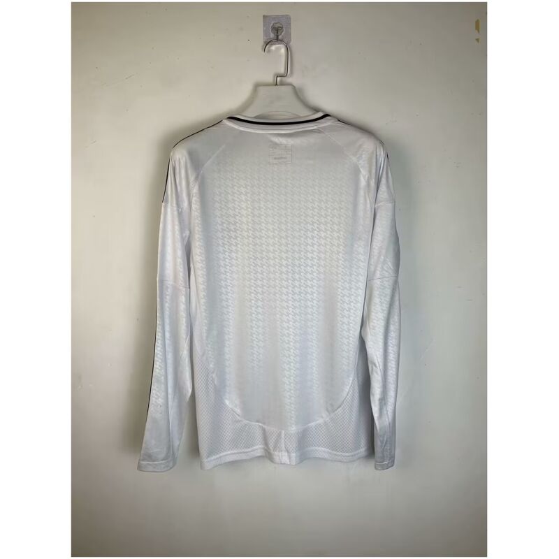 Mens Real Madrid Home Jersey Long Sleeve 2024/25
