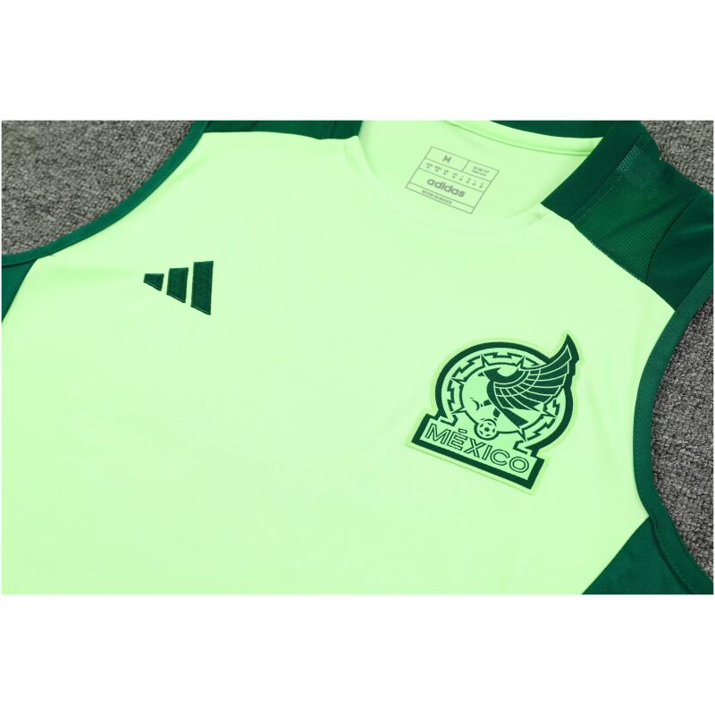 Mens Mexico Singlet Suit Yellow 2024