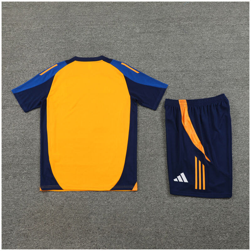 Mens Juventus Short Training Suit Orange 2024/25