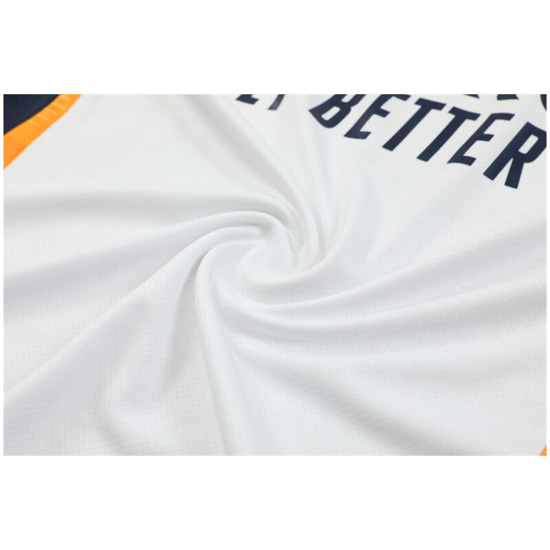 Mens Real Madrid Short Training Suit White 2024/25