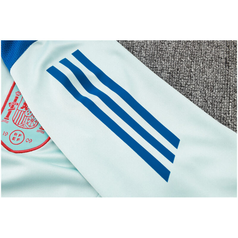 Mens Spain Training Suit Light Blue 2024/25