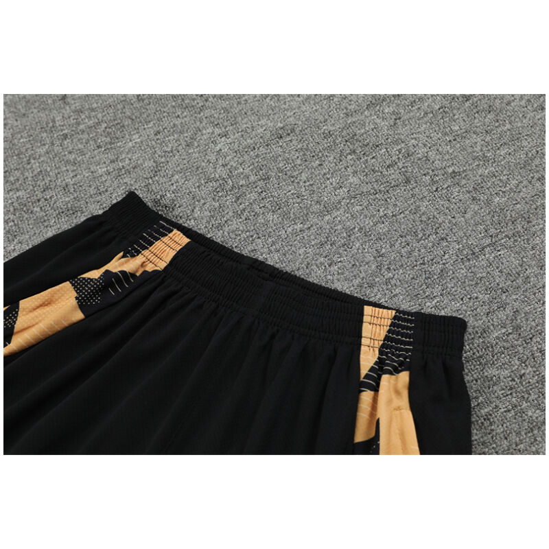 Mens Real Madrid Short Training Suit Black 2024/25