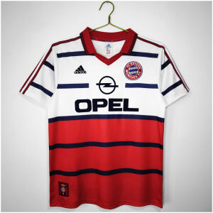 Mens Bayern Munich Retro Away Jersey 1998/2000