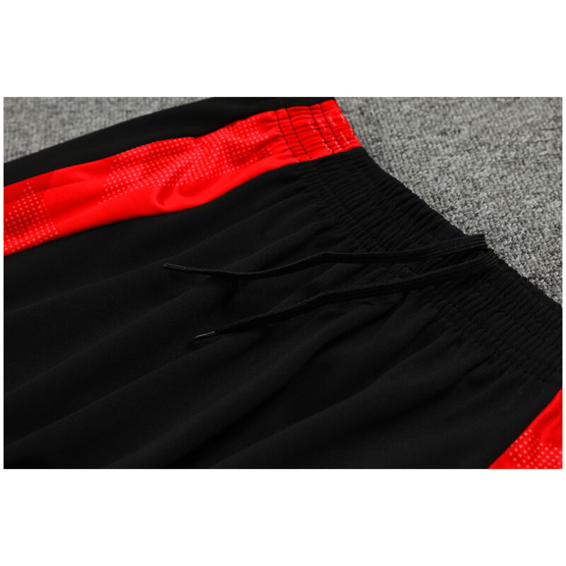 Mens Manchester United Training Suit Red – Black 2024/25