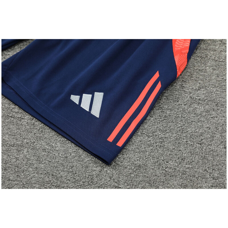 Mens Manchester United Short Training Suit Orange 2024/25