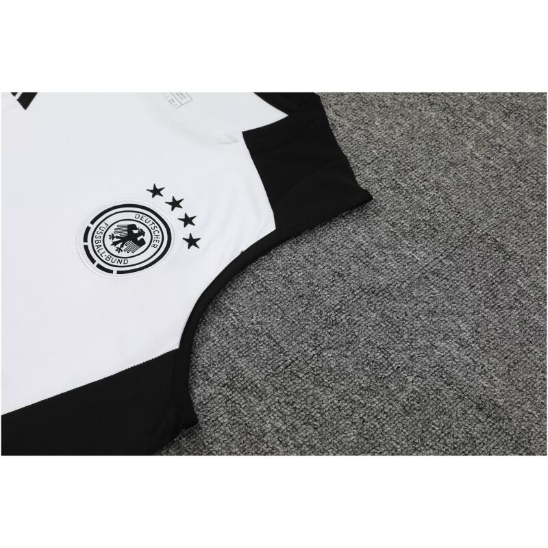 Mens Germany Short Training Suit White 2024