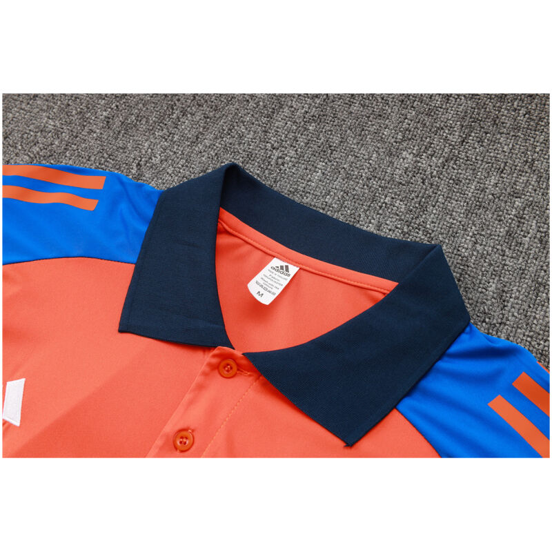Mens Juventus Polo Shirt Orange 2024/25