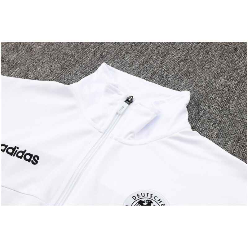 Mens Germany Jacket + Pants Training Suit White 2024