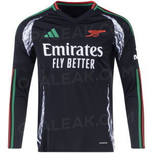 Mens Arsenal Away Jersey Long Sleeve 2024/25