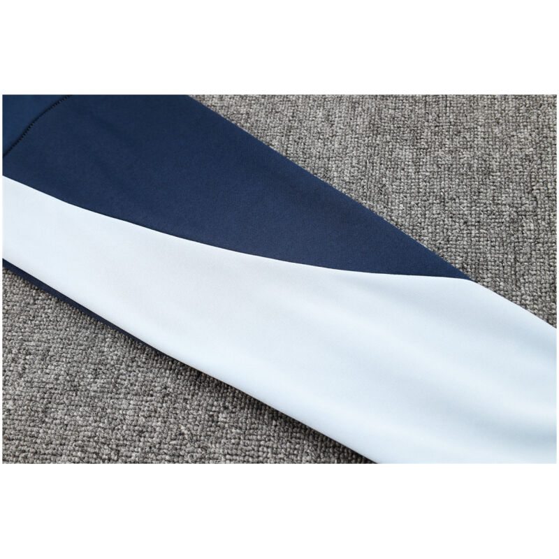 Mens France Hoodie Sweatshirt + Pants Training Suit Light Blue II 2024