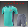 Kids Ajax Short Training Suit Green 2024/25
