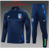 Kids Italy Training Suit Royal 2024