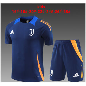 Kids Juventus Short Training Suit Royal 2024/25