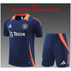 Kids Manchester United Short Training Suit Royal 2024/25