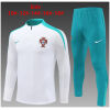 Kids Portugal Training Suit White 2024