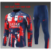 Kids PSG Training Suit Red - Blue 2024/25