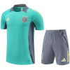 Mens Ajax Short Training Suit Green 2024/25