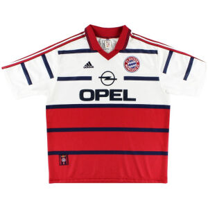 Mens Bayern Munich Retro Away Jersey 1998/2000