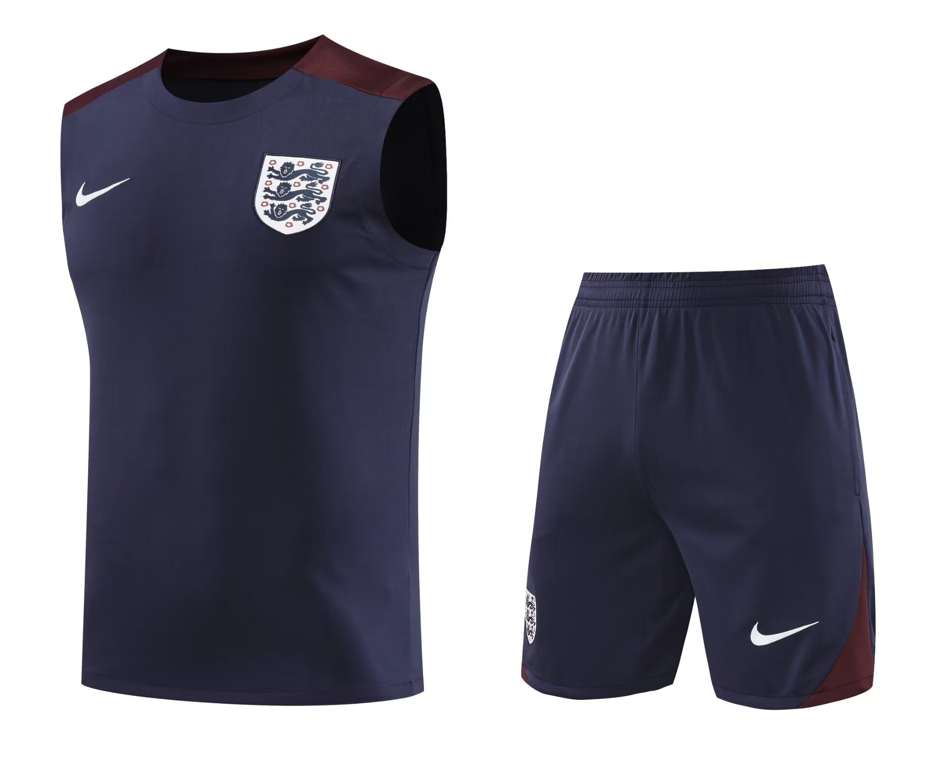 Mens England Short Training Suit Royal 2024
