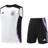 Mens Germany Short Training Suit White 2024