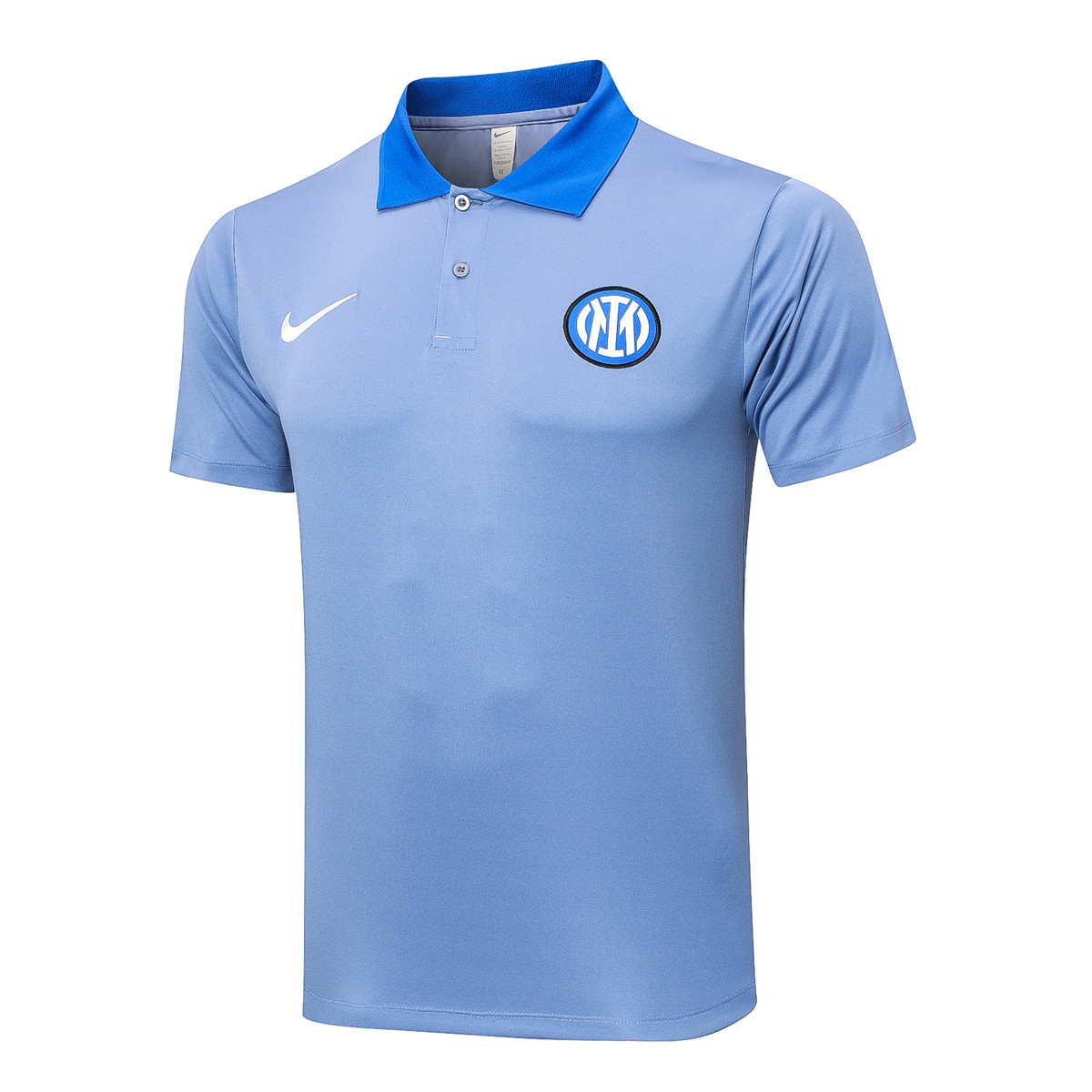 Mens Inter Milan Polo Shirt Smoke Grey 2024/25