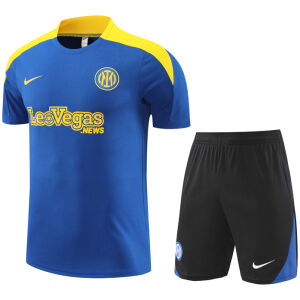 Mens Inter Milan Short Training Suit Blue 2024/25