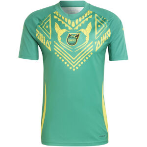 Mens Jamaica Short Training Green Jersey 2024