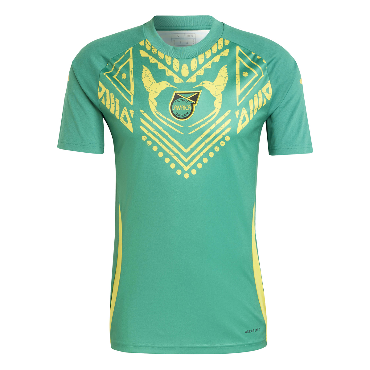 Mens Jamaica Short Training Green Jersey 2024