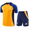 Mens Juventus Short Training Suit Orange 2024/25