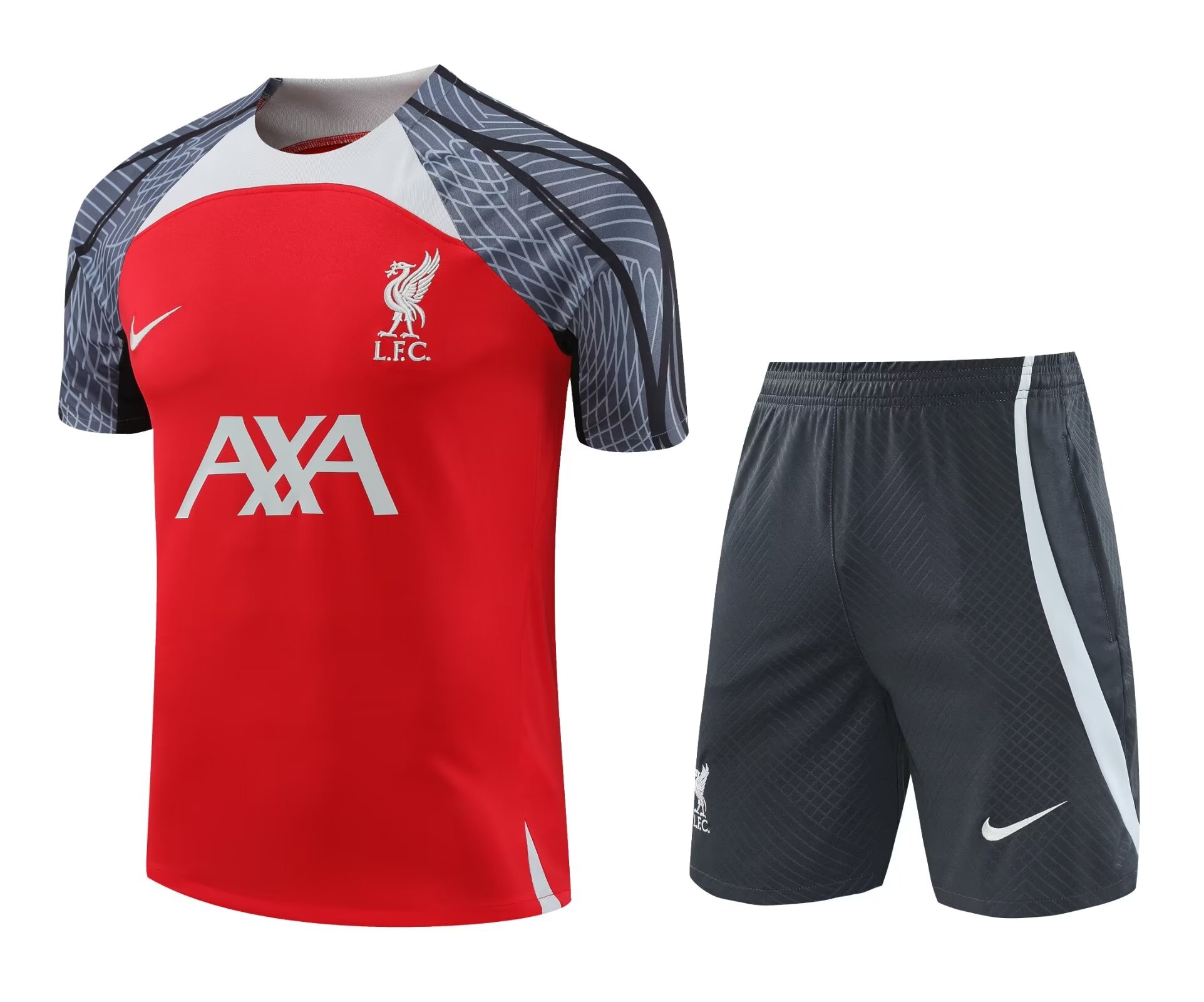Mens Liverpool Short Training Suit Red II 2024/25