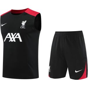 Mens Liverpool Singlet Suit Black 2024/25