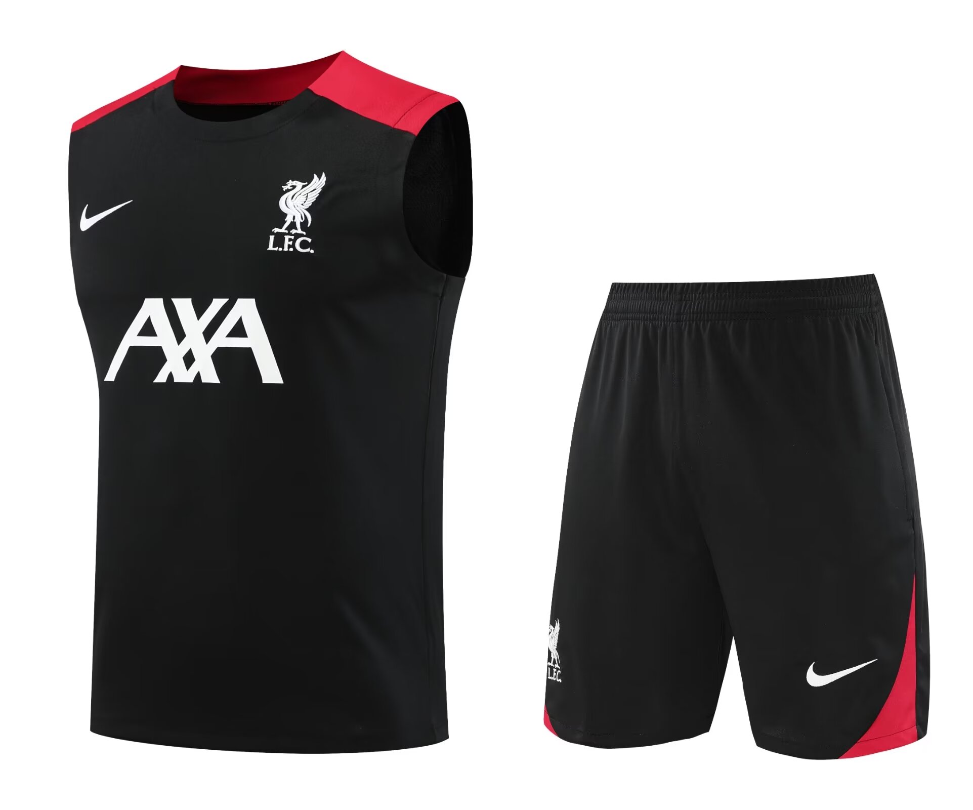 Mens Liverpool Singlet Suit Black 2024/25