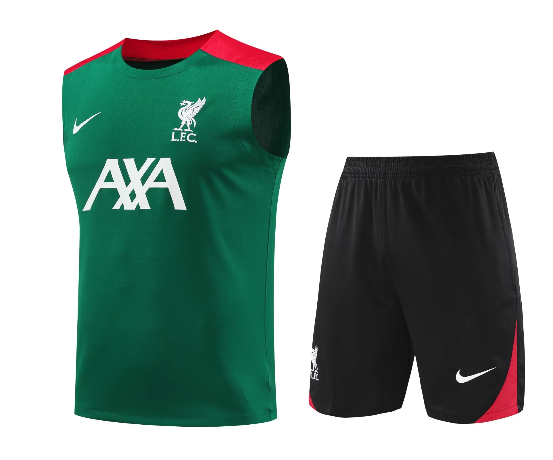 Mens Liverpool Singlet Suit Green 2024/25